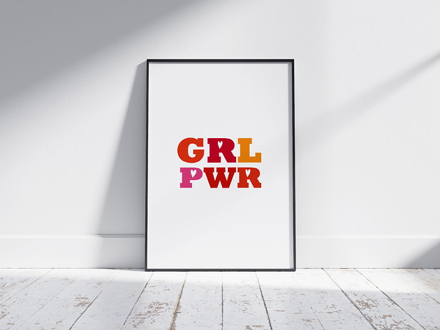 plakaty Plakat Girl PWR