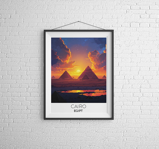 plakaty Plakat - Kair Egipt