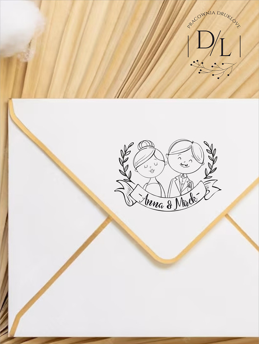 stemple ślubne Stempel ślubny personalizowany Para 3