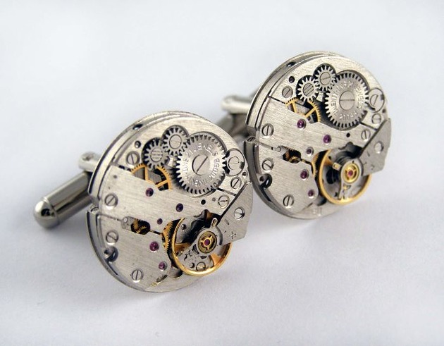 Mechaniczne spinki 85 Zegarynki