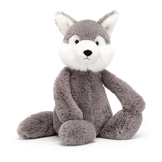 misie i maskotki Maskotka Przytulanka Wilk Marco 32 cm