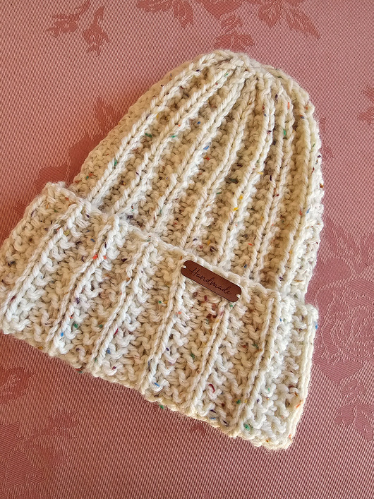 czapki damskie Czapka handmade