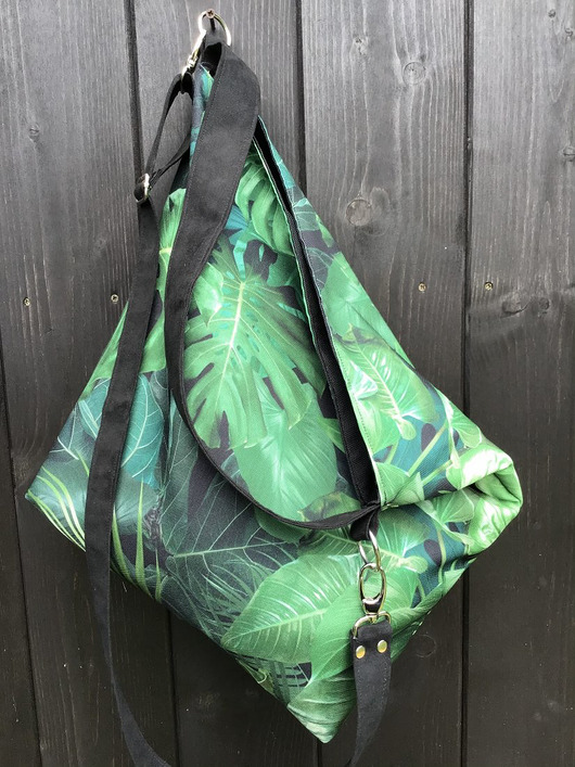 torby na ramię Torba hobo XXL - botanica
