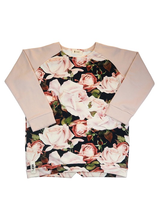 bluzy dla dziewczynki Bluza Rose Garden