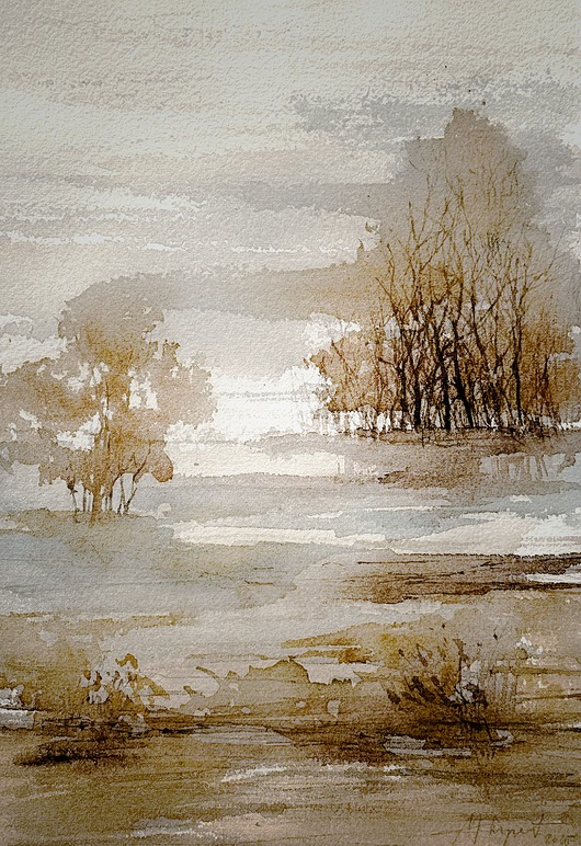 grafiki i ilustracje Akwarela / oryginał