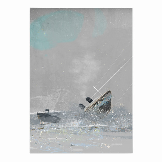 „Titanic” / 30 x 40 / papier eko Brevka
