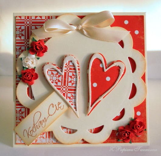 Kocham Cię :) Z Papieru Tworzone