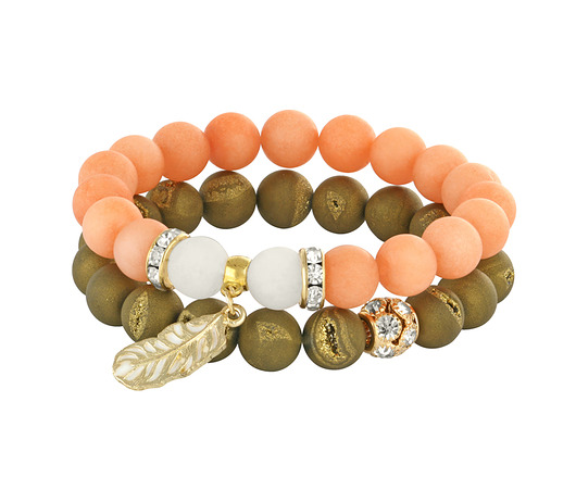 Sada 2 - orange & old gold. Lavoga