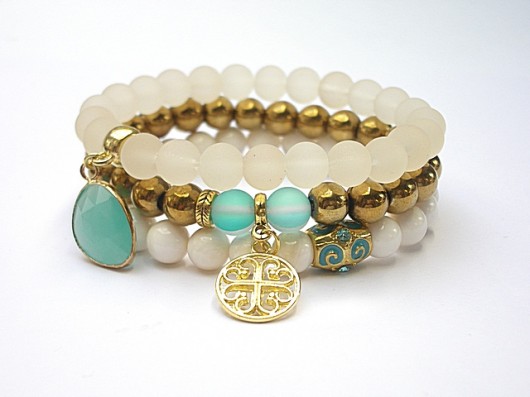 ACCENT-POINT  SET /09-2014/ - Turquoise KiKa pracownia