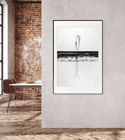 obrazy Obraz 70X100 cm wykonany ręcznie, abstrakcja, obraz do salonu