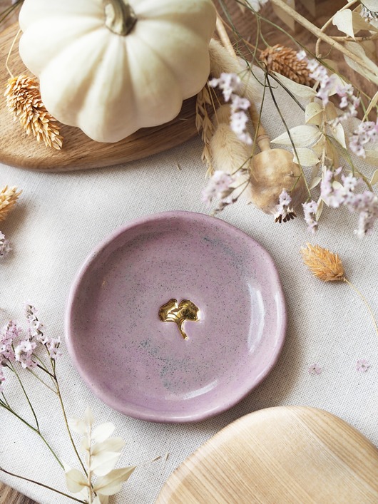 pojemniki na biżuterię Spodek na biżuterię lub palo santo