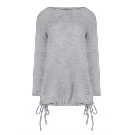 Lekki sweter mgła tunika Ada szary YOU by Tokarska