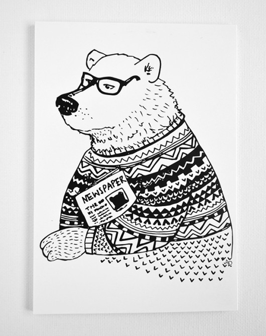 Notes z Misiem Ja Cię Broszę