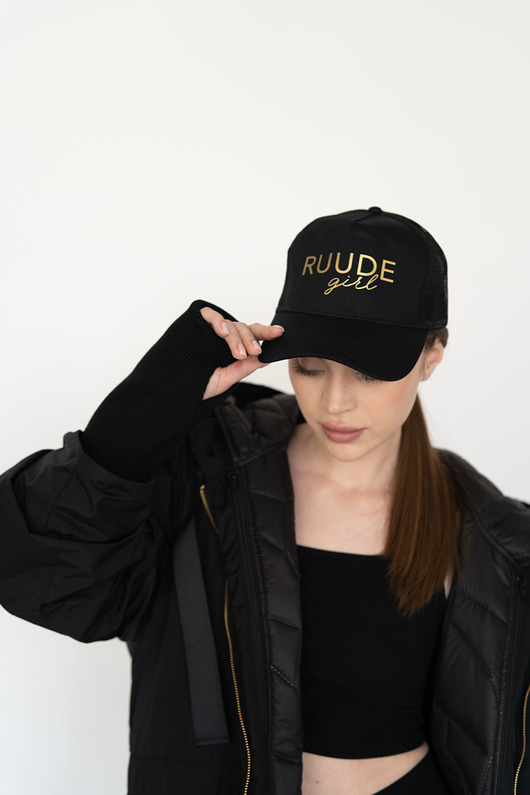 czapki damskie Czapka Trucker RUUDEgirl  Black