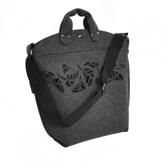 BiGGest BaG New - grafitowa z grawerem - wz. 3 Beltrani