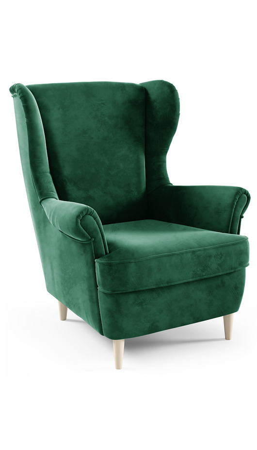 fotele Fotel uszak Hjalmaren  Velvet WELUR