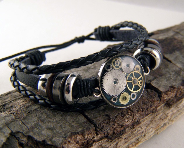 Mechaniczna bransoletka unisex 175 Zegarynki