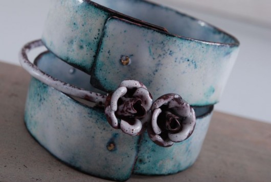 FROST - emaliowane bransolety  Dorota Oyrzanowska