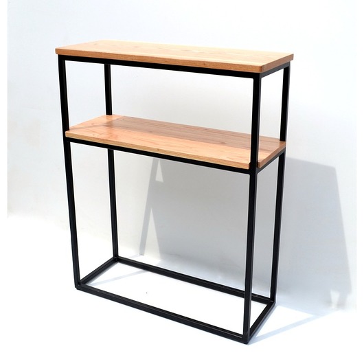 KONSOLA - Dąb- 80/30/80- Papierówka Papierówka Simple form of furniture