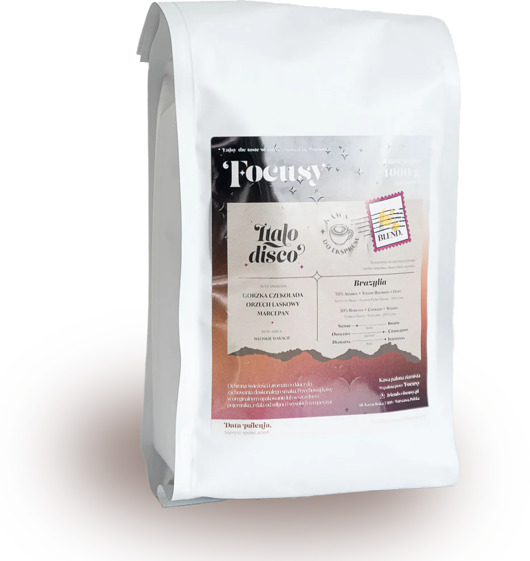 kuchnia - różne Kawa ziarnista ItaloDisco  gęste i mocne espresso 1000 g