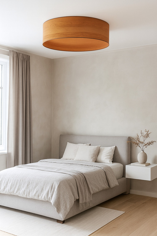 plafony Duża 80 cm lampa sufitowa do sypialni MEDINA ECO fi - 80 cm
