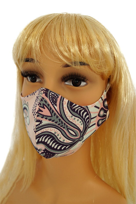 maseczki ochronne CV07 Maseczki wielorazowe 2 szt Różowa