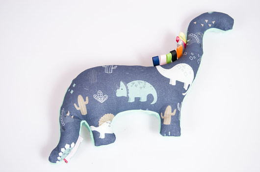 Dinozaur  pluszak minky - dinozaury Minky and Cotton