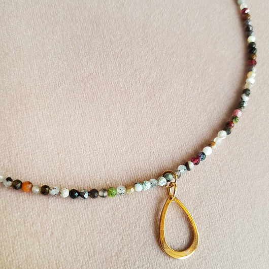 chokery Naszyjnik z minerałów