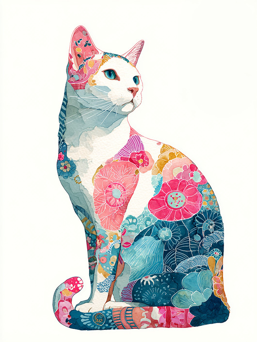 plakaty Plakat - Kot Suki Yaki
