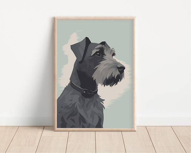 plakaty Plakat sznaucer