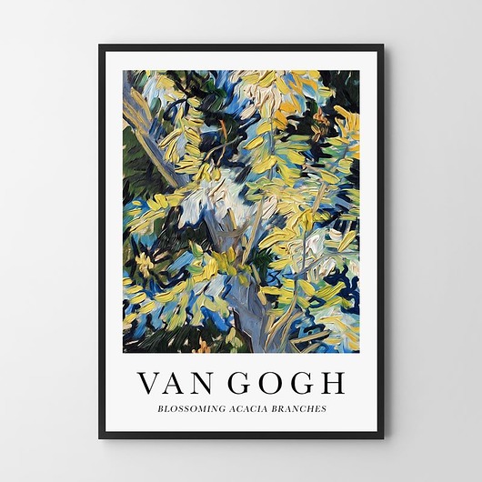 plakaty Plakat Van Gogh Blossoming acacia branches