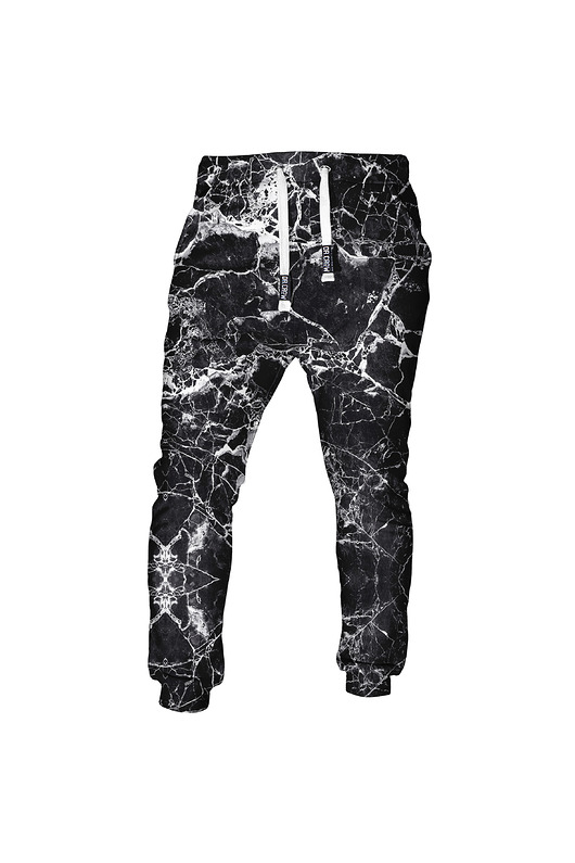 spodnie męskie Męskie Spodnie Fullprint DR.CROW Marble Black