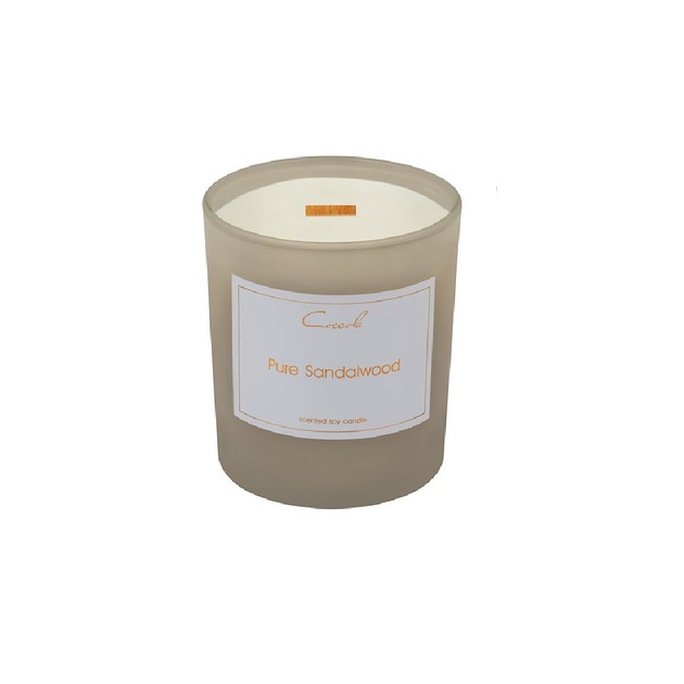 świeczniki i świece Ekologiczna naturalna świeca sojowa naturalna 160 gram (wybierz zpach)