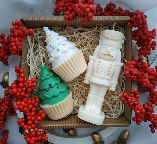 dekoracje świąteczne Świąteczny zestaw prezentowy