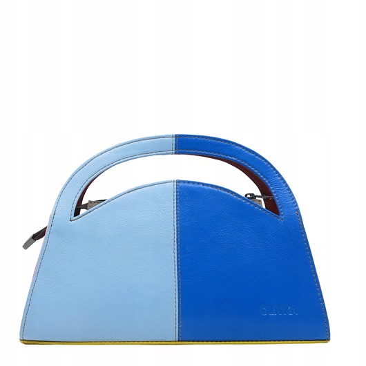 torby na ramię Torebka skórzana do ręki i na ramię dwustronna skórzana oryginalna OLIVKA