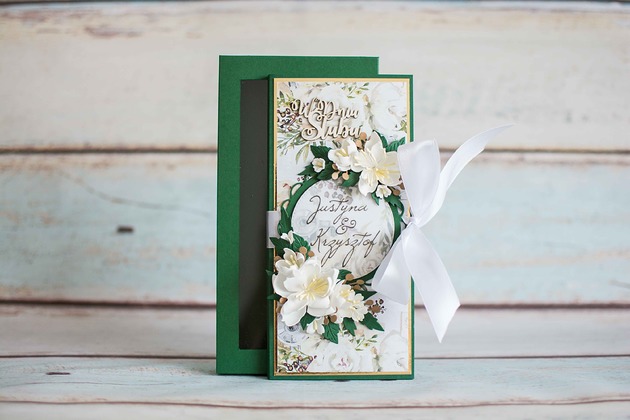 zaproszenia i kartki na ślub Personalizowana pamiątka ślubna, koperta