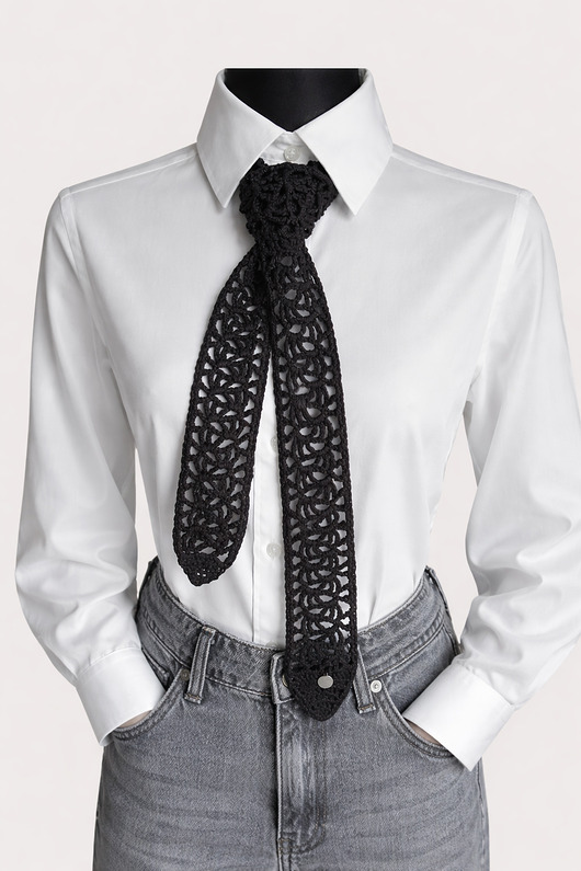 apaszki Krawat handmade z bawełny