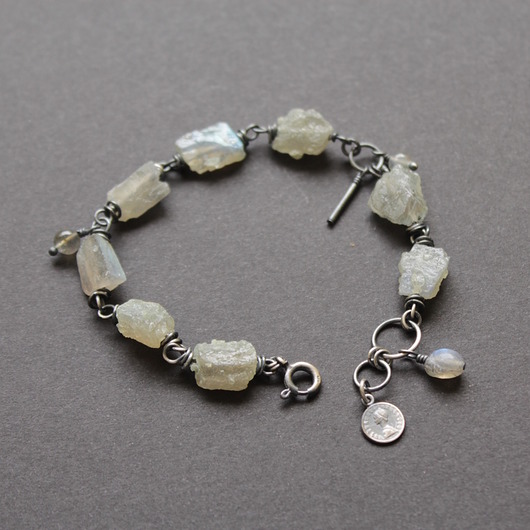 bransoletki z kamieni naturalnych Bransoletka Unikatowe Labradoryty