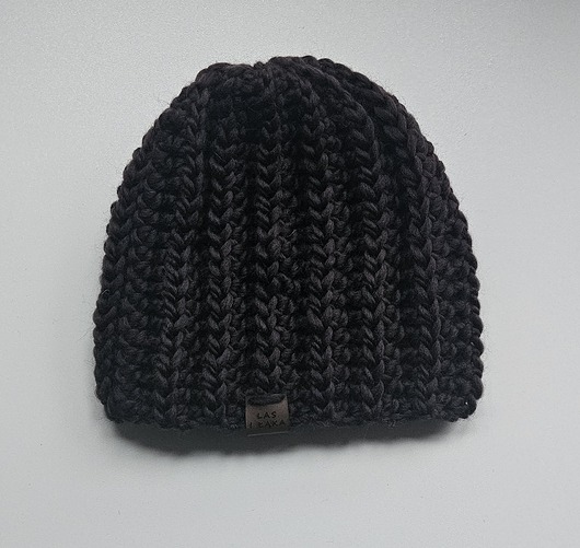 czapki damskie Czapka wełniana brązowa