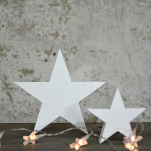 dekoracje świąteczne Gwiazda biała duża