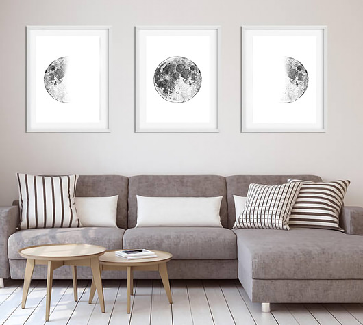 grafiki i ilustracje Zestaw 3 prac A4