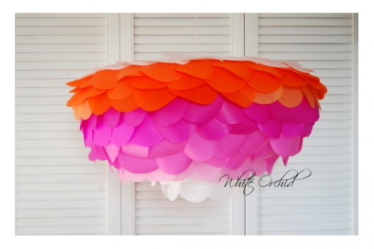 Tchnienie wiatru - Lampa papierowa HomeDSGN