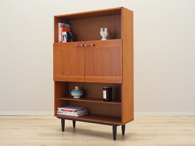regały i półki Regał tekowy, duński design, lata 70, produkcja: Dania