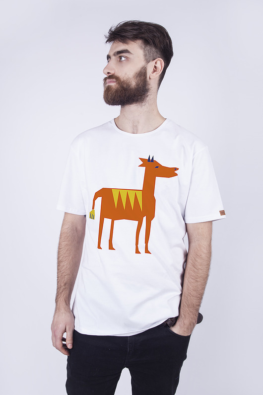 T-SHIRT MĘSKI 'Zwierz z lasu' dziendobry