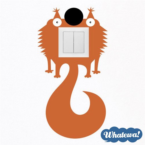 Naklejka na kontakt Wiewiórka Decal Squirrel Whatewa