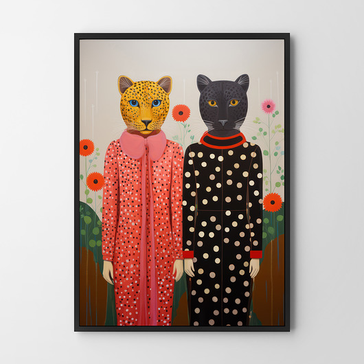 plakaty Koty - plakat/ilustracja