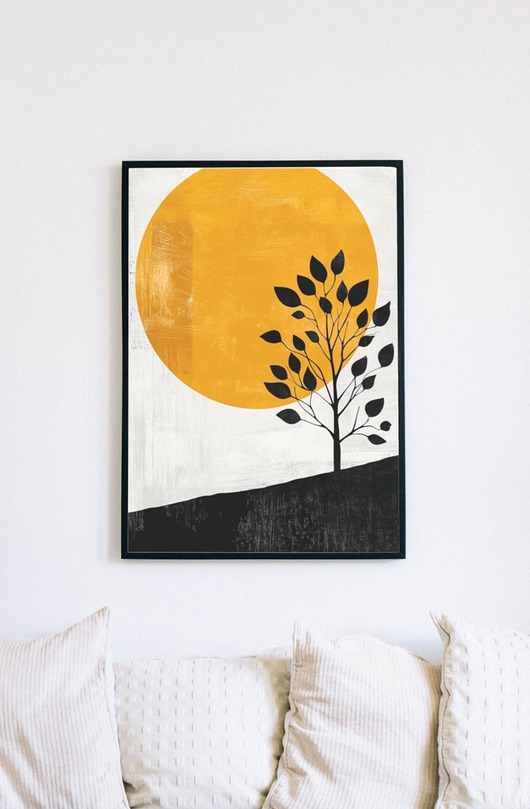 plakaty Plakat - Hilltop tree 2