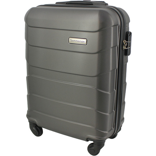 torby podróżne Sommerson Basic  Szara walizka kabinowa