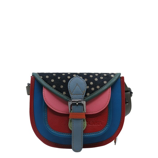 torby na ramię Torebka damska listonoszka skórzana regulowany pasek kolorowa OLIVKA