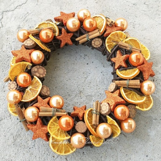 ORANGE and CINNAMON wianek FloraArt